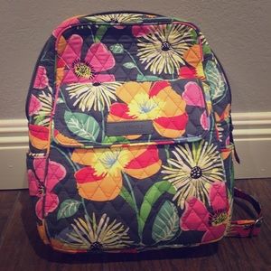 Vera Bradley Quilted Mini Backpack